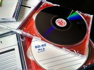 BlueRay Discs für das Backup